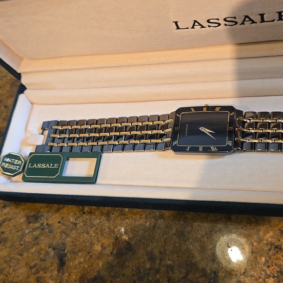 Watch Jean Lasalle swiss 2 tone - Picture 4 of 5